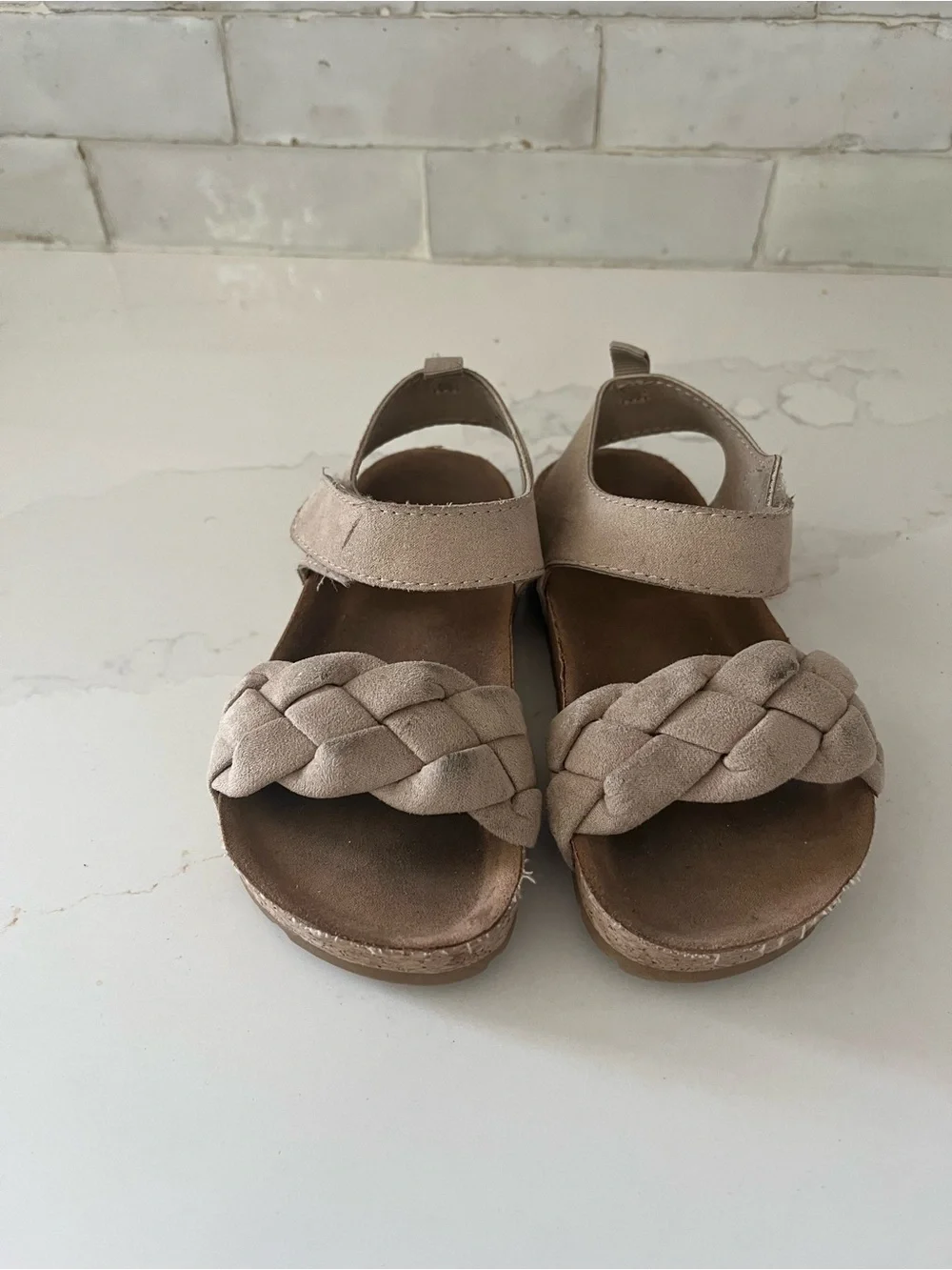 H&M Kids Braided Strap Sandals - Beige
